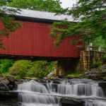 The land of covered bridges exhibits the history of a boastful economy