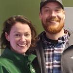Britta Teller and Evan Stover